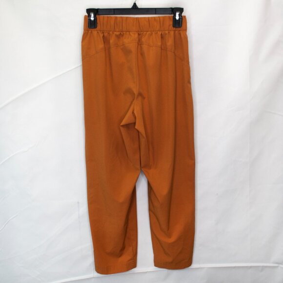 Old Navy Stretchtech Utility Crop Pants Womens XS Orange High Waist Active II14X - Picture 3 of 5